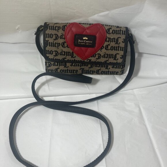 Juicy Couture Heart Breaker Mini Crossbody Bag - Picture 2 of 9